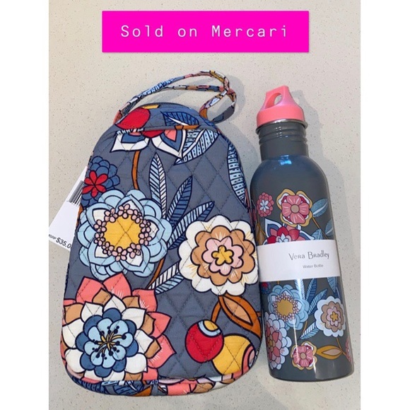 Vera Bradley Handbags - Vera Bradley Lunch Bag & Water Bottle Combo Vera Bradley Handbags - Vera Bradley Lunch Bag & Water Bottle Combo